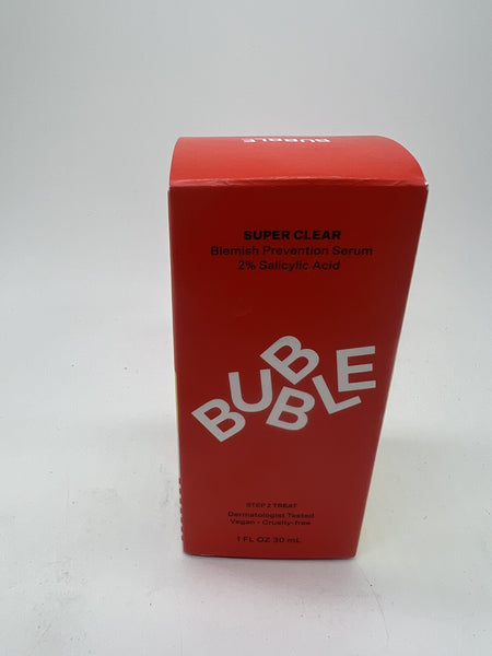 Bubble Super Clear Acnee Treat Serum Blemish Breakout Spot 1oz Step2 COMBINESHIP