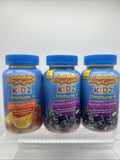 (3) Emergen-C Kidz Immune+ Gummy Excellent Elderberry Fun Fruit 44 Ct  10-11/25