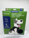 Medium Dog Healers Anxiety Vest & Therapeutic Body Wrap Protect Torso 35-50lbs