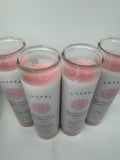(4) Chakra ANAHATA Heart Love Devotion Compassion Pillar Candle Ylang Bergamot