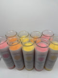 Chakra Pillar Star Candle 10oz Tall U CHOOSE Scent BuyMoreSave&CombineShipping
