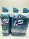 (3) Lysol Air Sanitizer Simple Fresh Scent Sanitation & Odor Elimination 10 oz.