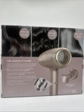 Conair InfinitiPRO Frizz-Free Pro Hair Dryer Rose Gold Diffuser Ion Contractor