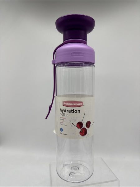 Rubbermaid Hydration Chug Bottle 20oz Finger Loop Screw Top BPA Free Water Rare