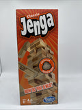 Classic Jenga Game with Genuine Hardwood Blocks Kids Ages 6 and Up Puzzle Board
