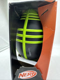 Nerf Weather Blitz Foam Football All-Weather Play Indoor / Outdoor Black & Green