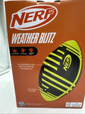 Nerf Weather Blitz Foam Football All-Weather Play Indoor / Outdoor Black & Green