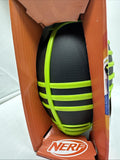 Nerf Weather Blitz Foam Football All-Weather Play Indoor / Outdoor Black & Green