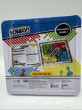 Hasbro SORRY! Travel Magnetic Game Brand Ages 6+ Compact Metal Box Toy Christmas