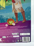 Mattel Disney Princess Island Adventure Moana Doll Plastic 12" Doll Hair