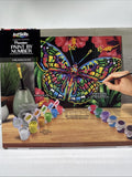 ArtSkills Premium Paint-By-Number Butterfly Kit 10" X 12" Canvas Acrylic