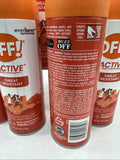 (7) JOHNSON OFF! 6 oz. Aerosol Active Insect Repellent Sweat Resistant