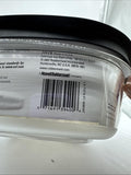 Rubbermaid Storage Containers Easy Find Lids Teal 9-cup Flex & Seal L3–7878–P1