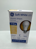 GE 3-way  50 W 100 W1 150 W  114586 17W A19 LED Soft White Single Bulb