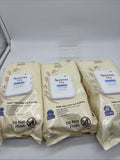 (3) Aveeno Baby Sensitive All Over Wipes Fragrance-Free: 64 Wipes Each 7.5x8.27"
