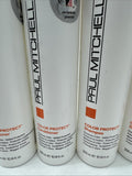 (4) Paul Mitchell Color Protect  Shampoo Conditioner Hair Repair 10.14