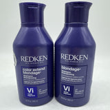 (2) Redken Shampoo Color Extend Blondage  Anti Brass 10.1oz Violet COMBINESHIP
