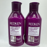 (2) Redken COLOR EXTEND Magnetics HAIR CONDITIONER Treated Ph Balance 10.1oz