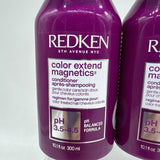 (2) Redken COLOR EXTEND Magnetics HAIR CONDITIONER Treated Ph Balance 10.1oz