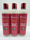 (3) Mielle Babassu & Mint Damage Repair Shampoo Remove Buildup Detangles  8oz
