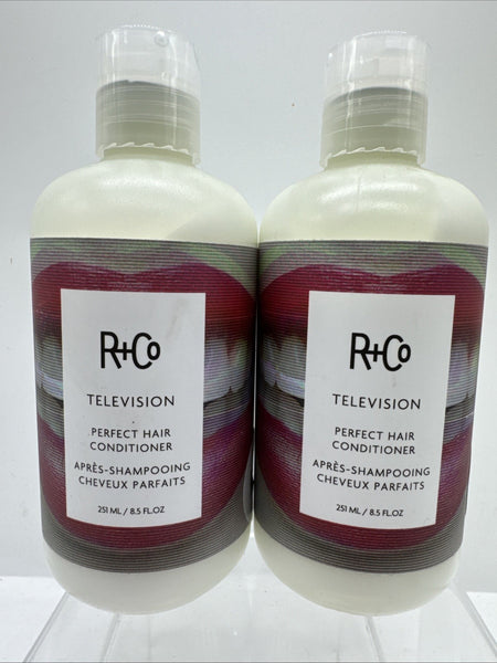 (2) R+CO Television Perfect Hair Conditioner Strengthen & Shine8.5oz COMBINESHIP