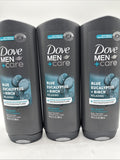 (3) Dove Men+Care Blue Eucalyptus + Birch Relaxing Body + Face Wash 18oz