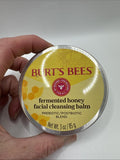 (3) Burts Bees Fermented Honey Facial Cleansing Balm Prebiotic Postbiotic 3oz