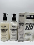 (4) BLEACH LONDON Reincarnation Gift Set Mask Shampoo Conditioner Scalp Serum