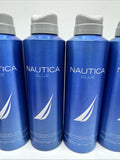 (4) Nautica Blue Men Deodorant Body Spray 6oz Gift Set