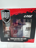 Bod Man Black Really Ripped Abs Most Wanted & Fresh Blue Musk 1.8 oz Gift Set