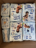 11 Packs HUGGIES Little Swimmers Sz 5-6 32+lbs 17 Diapers Swimpant 187ttl Bulk