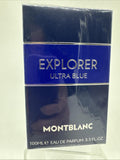 Explorer Ultra Blue Mont Blanc Men cologne for Gift him EDP 3.3oz COMBINESHIP