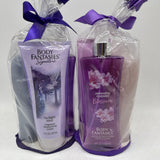 (2) Twilight Japanese Cherry Blossom Body Fantasies Gift Sets Lotion Wash Spray