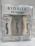 Silk Therapy Trio Unisex 7oz BIOSILK Shampoo & Conditioner + Therapy Leave In