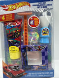 Hot Wheels Kids Shaving Kit Body Wash Fake Razor Mirror Shaving Brush Bath