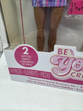 Be You Crew Brianna Doll 2 Outfits 14 Pieces Classroom to Formal Gold Gown Purse