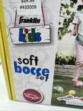 Franklin Kids Soft Bocce Set  6 Soft Bocce Balls & 1 Scoring Jack indoor outdoor