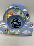 Bluey 3pc Bowl Mealtime Set 9M+ The First Years Plastic Suction Feeding Plate