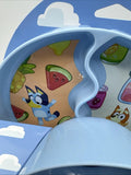 Bluey 3pc Bowl Mealtime Set 9M+ The First Years Plastic Suction Feeding Plate