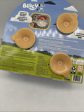 Bluey 3pc Bowl Mealtime Set 9M+ The First Years Plastic Suction Feeding Plate