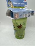 Bluey Kids Straw Cup 12oz Spill Proof  Green Toddler Training 12m+ COMBINESHIP