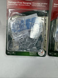 (2) Command Outdoor Light 16 Clips 20 Adhesive Strips outdoor Christmas Winter