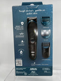 Gillette Intimate Pubic Hair Trimmer Li-Ion Battery Waterproof 3 Combs Men Razor