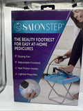 Salon Step Foot Rest Pedicures Storage Nail Polish Adjustable Folding Drying Fan