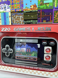 My Arcade DGUN3911 Gamer V Classic Portable System 220 Retro Game Hand Held