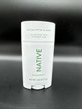Native Solid Deodorant Eucalyptus & Mint Aluminum Free 2.65oz COMBINESHIP
