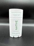 Native Solid Deodorant Eucalyptus & Mint Aluminum Free 2.65oz COMBINESHIP