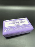 Dr Bronner's Lavender Pure-Castile Bar Soap 5 oz Organic Coconut Oil COMBINESHIP