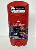 Old Spice Dark Knight Batman Gift Set Deodorant Black Cherry  Nightfall 2.6o