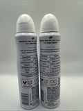 (2) Dove 0% Aluminum Deodorant Spray Cucumber & Green Tea 4oz Original RARE HTF